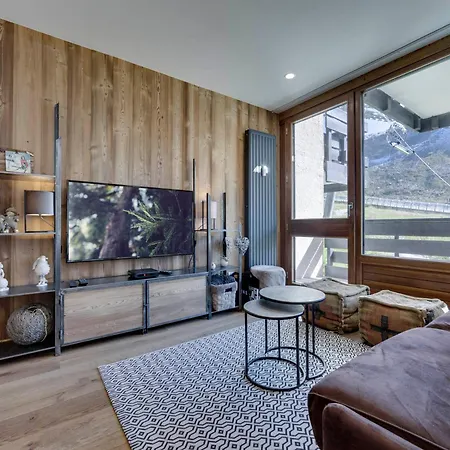 T3 Rénové, Aux Pieds, Val Claret, 5-6 Pers, Wifi Inclus - Fr-1-641-90 * Tignes